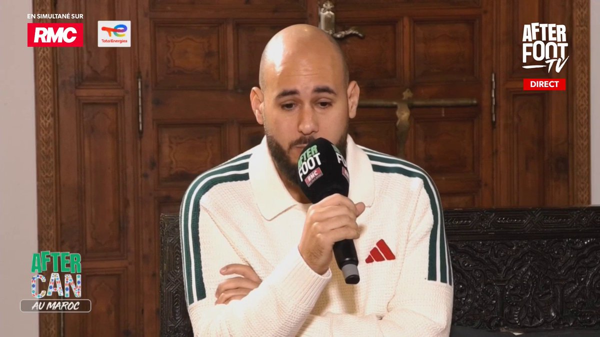 🇲🇦❌ 𝚆𝚊𝚕𝚒𝚍 𝙰𝚌𝚑𝚎𝚛𝚌𝚑𝚘𝚞𝚛 : "Le jeu du Maroc est trop caricatural. Sur la première heure de jeu, ils donnaient la balle à Brahim Diaz pour qu'il fasse la différence, ou aux latéraux pour faire des centres. C'est trop lisible."