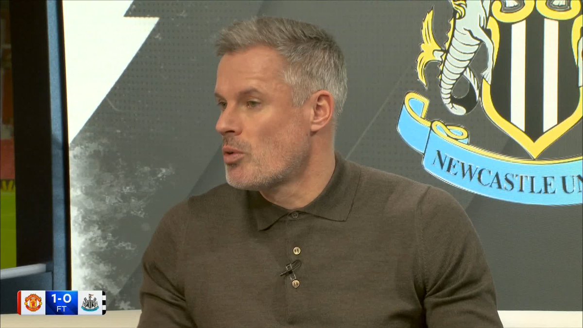 "It fooled us before the game and it definitely fooled Eddie Howe" 👀 Jamie Carragher on Ruben Amorim's tactics against Newcastle 👏