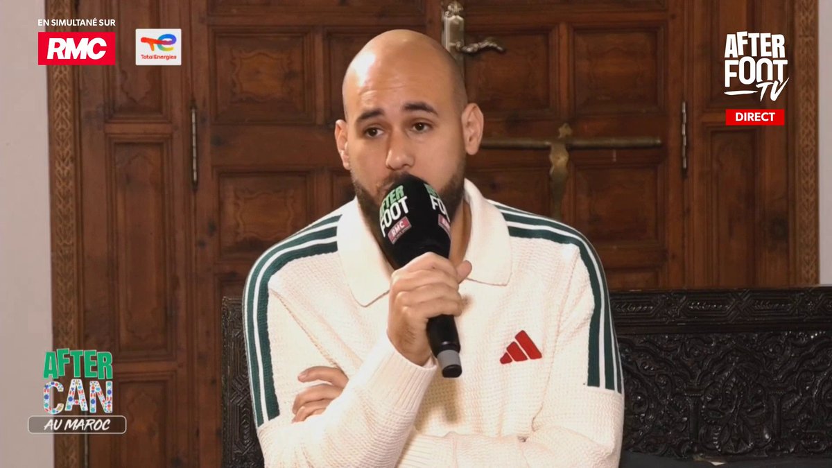 🤔 𝚆𝚊𝚕𝚒𝚍 𝙰𝚌𝚑𝚎𝚛𝚌𝚑𝚘𝚞𝚛 : "El Yamiq n'a pas le niveau pour ce genre de matchs. C'est un choix perdant de Regragui ce soir, car c'est lui qui crève le Maroc. Aujourd'hui, Ait Boudlal est un bien meilleur joueur." 🌍 Avec TotalEnergies France et Football Together !