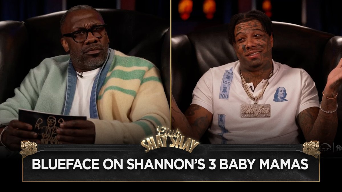 Blueface Reacts To Shannon's 3 Kids With 3 Women "Shannon, I'm 3 for 2 man. I'm doing better than you" - blueface #ClubShayShay​ #Blueface #shannonsharpe