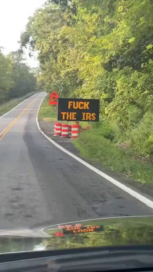 Based construction sign.