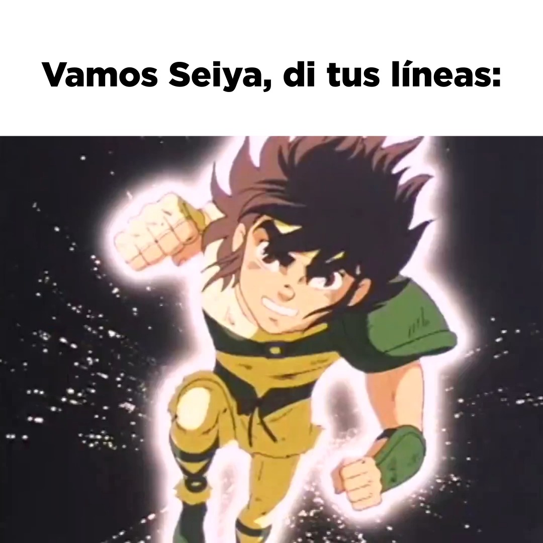No nos cansamos de escucharlo. 🥰 ¡Todos los fans de Seiya compartirán este video! #LosCaballerosdelZodiaco #SaintSeiya #SeiyadePegaso