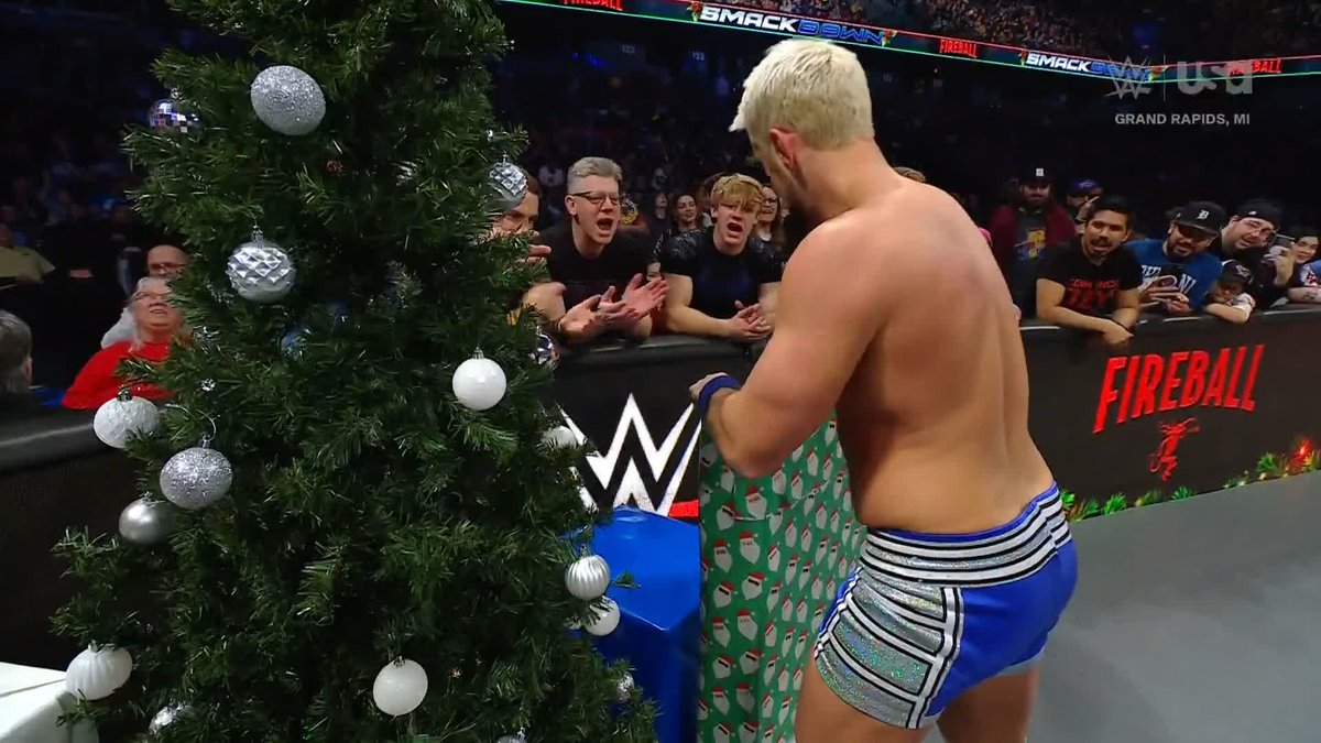RIGHT INTO THE TREE 🌲 Joe Hendry The Miz
