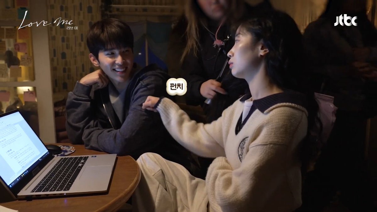Dahyun asking if she can punch him harder in the real take and she really did 😭