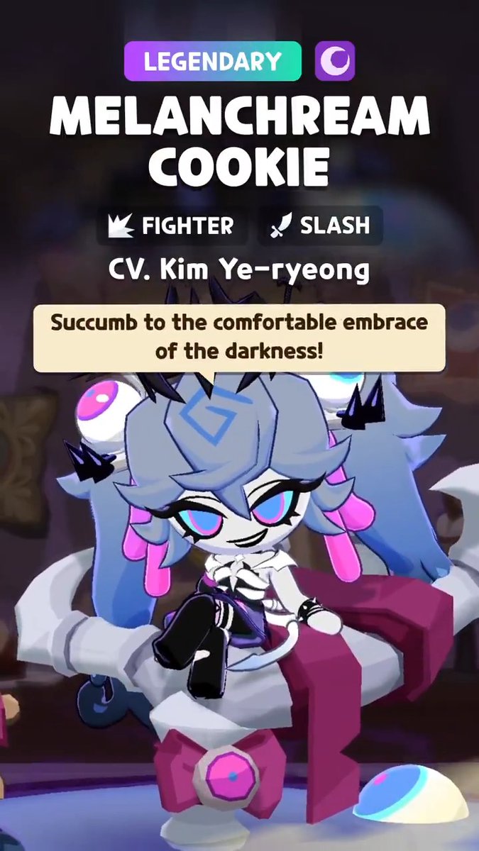 "I'll bring death to all living things!" A new LEGENDARY Cookie is coming to CookieRun: Tower of Adventures! Said to have been born from unforgettable horrors and unending fears, Melanchream Cookie is arriving December 31! ☠️ #CookieRun #TowerOfAdventures #Legendary #Abyss