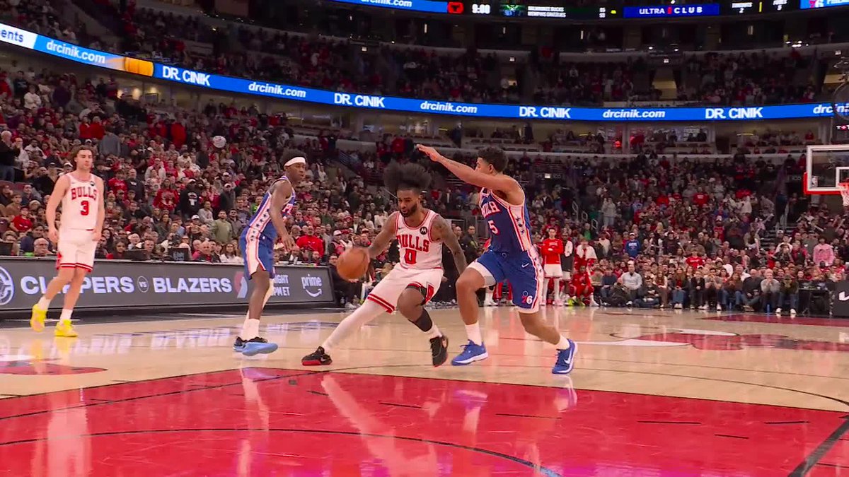 COBY ASSISTS FROM THE FLOOR. whitecoby2 | NBA on Prime