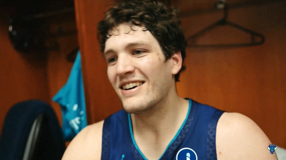 🎙️ PJ Hall: "It's a blessing to be here." "I met a lot of the guys over the summer in Vegas. It was nice to meet them early on and be able to come in here and mesh right away." "(Greensboro Swarm) do a great job of running the Hornets system and getting guys ready to come up."