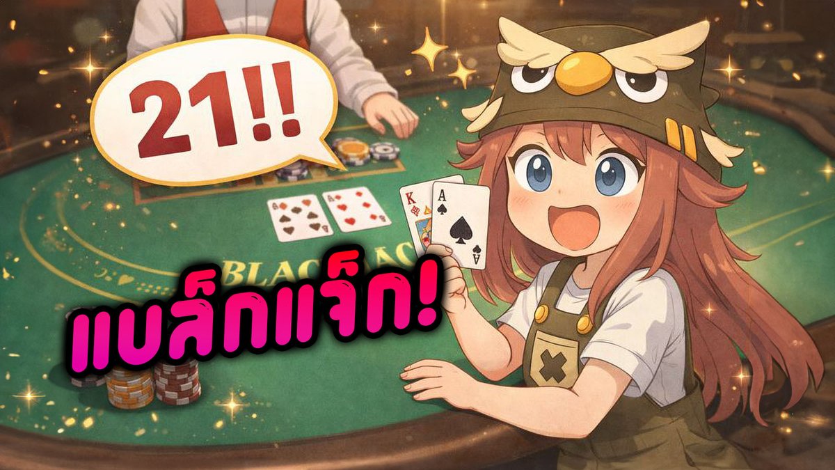 ลุยแบล็กแจ็กค่าย Evolution! │ Blackjack
