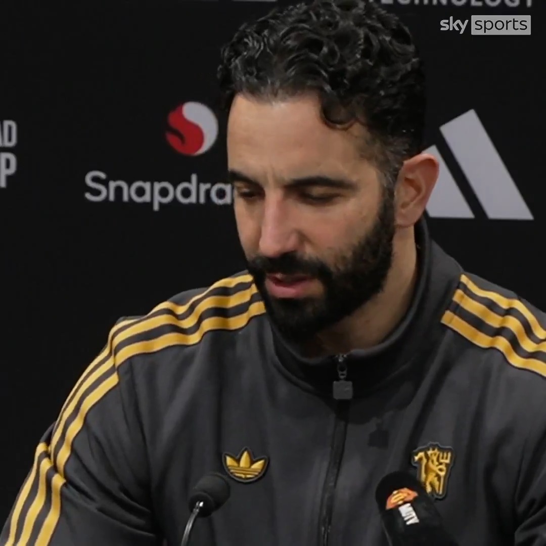 🗣️ "We put everything on the line" Ruben Amorim says it's a good feeling that his Manchester United side kept a clean sheet in their win over Newcastle.