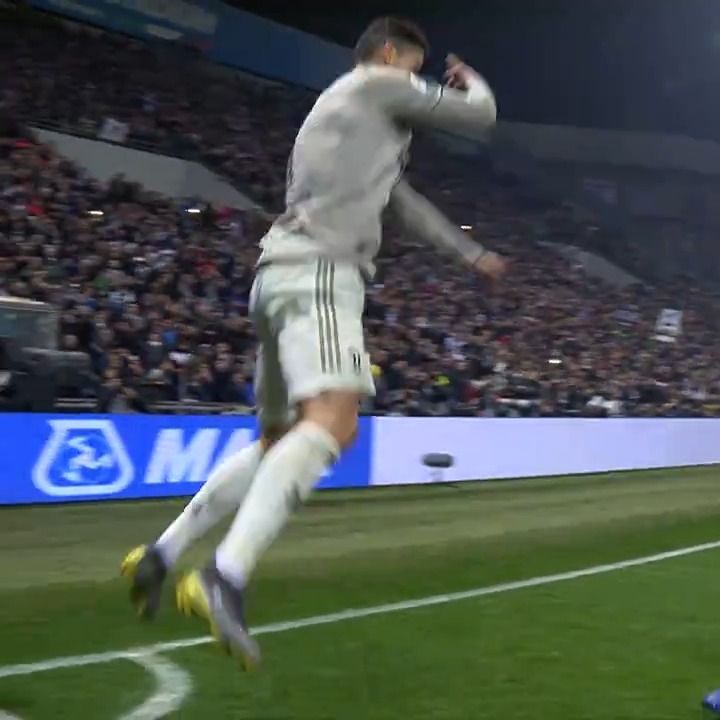 🐐 Deplasmanda bile olsa tüm stadyuma SIUUU çektirebilecek tek oyuncu: CRISTIANO RONALDO!