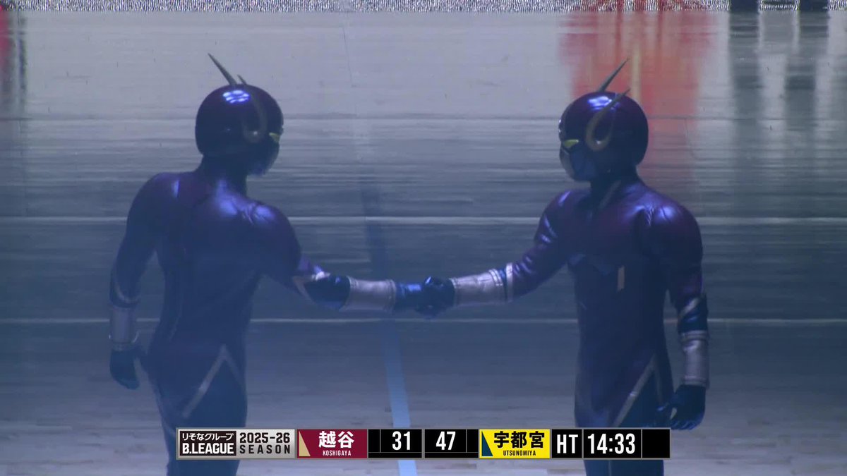 ハーフタイムに会場がざわついた理由は・・・🫨 越谷アルファーズ 📡バスケットLIVEで見逃し視聴 #Bリーグ #りそなグループ