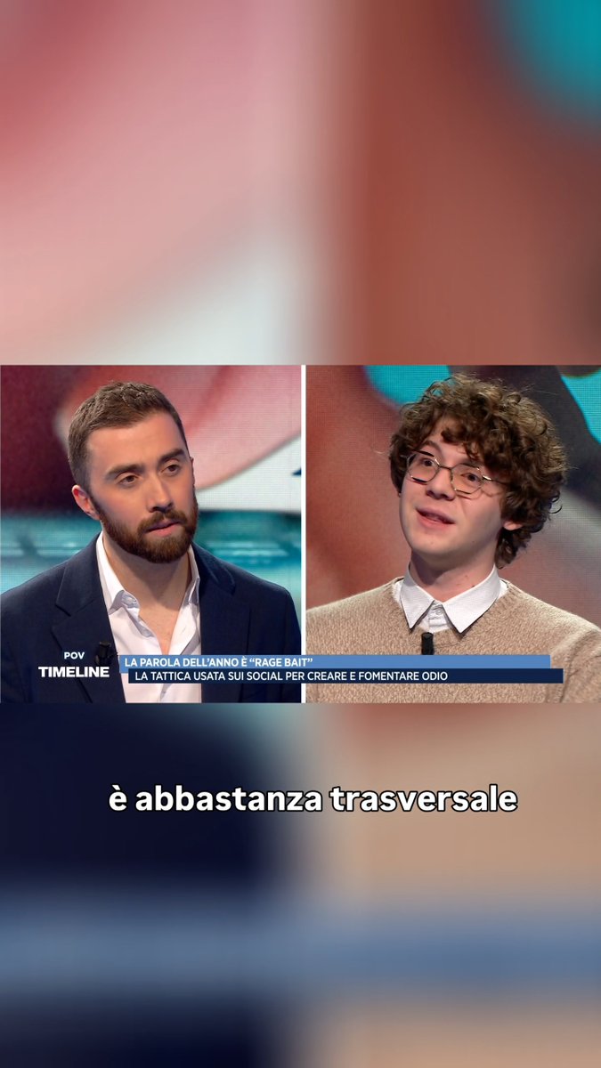 “La maggior parte dell’odio social l’ho ricevuto dai 50enni, non è una questione giovanile. Dovremmo pensare a come sfogare in maniera alternativa il nostro potenziale aggressivo” Marco Carrara intervista Edoardo Prati. Timeline: domenica alle 14.30 su #Rai3 e #RaiPlay.