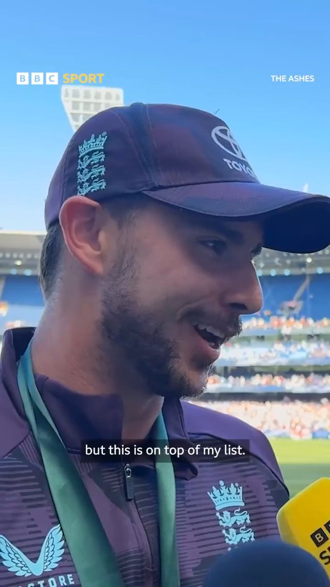 The scenes at the end of the game at the MCG were a sight to behold. Thousands of travelling England fans taking in a first win Down Under in 15 years. The type of moment Josh Tongue - and plenty of others - have dreamt of.