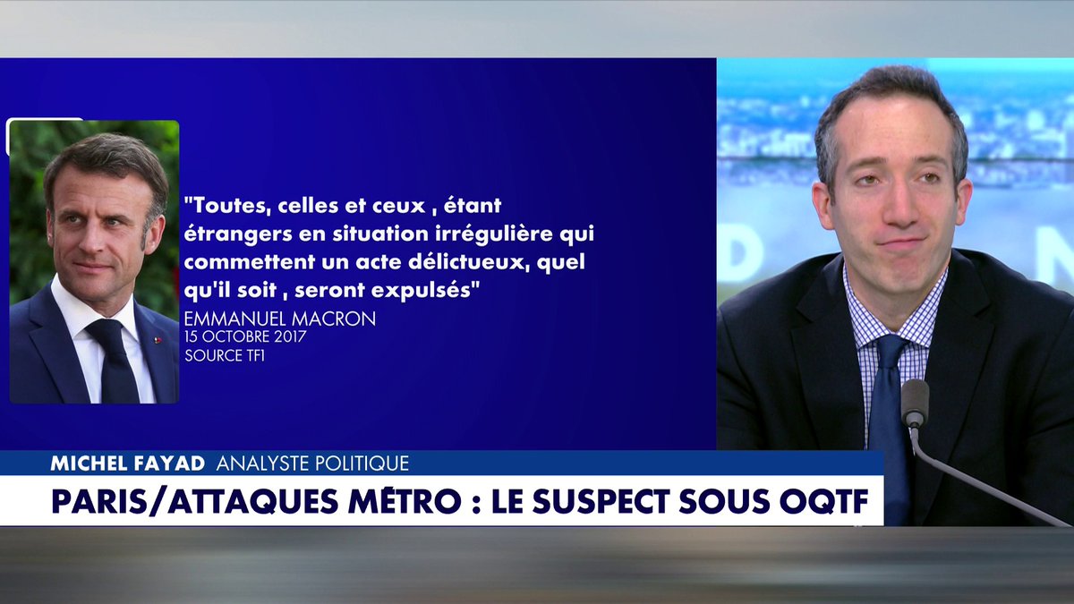 Michel Fayad appelle à la fermeture des frontières pour lutter contre l’insécurité : «Aujourd’hui c’est un couteau, demain ça sera une arme à feu», dans #MidiNewsWE