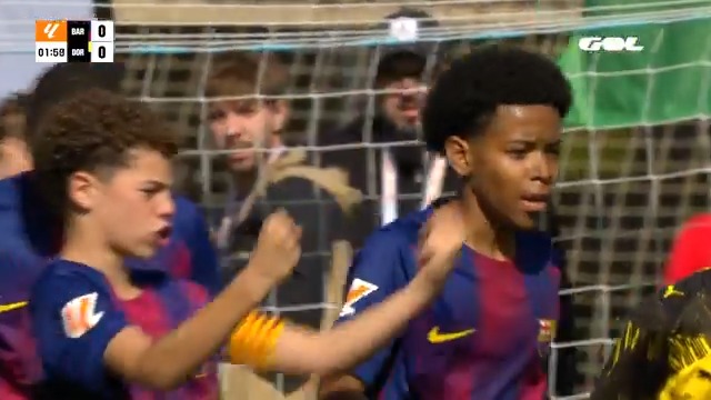 🔥 ¡Como el Barça de Flick! 👏 Presión alta, recuperación y gol del FC Barcelona - Masia #LaLigaFuturesEnGol