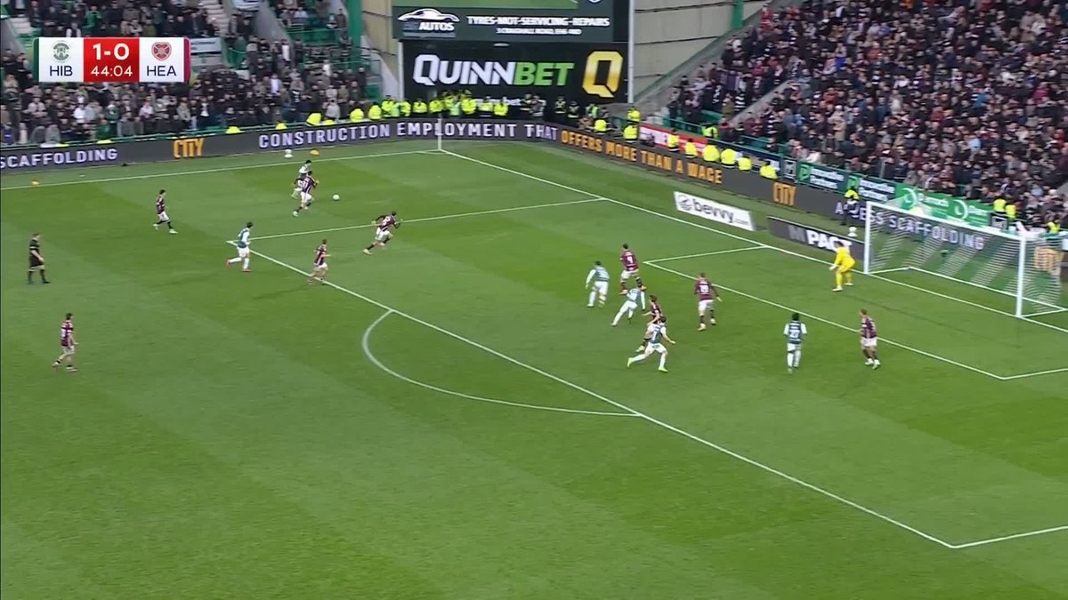 🤯 "A STARTLING scoreline!" Substitute Josh Campbell makes it Hibs 2-0 Hearts with a header 💥