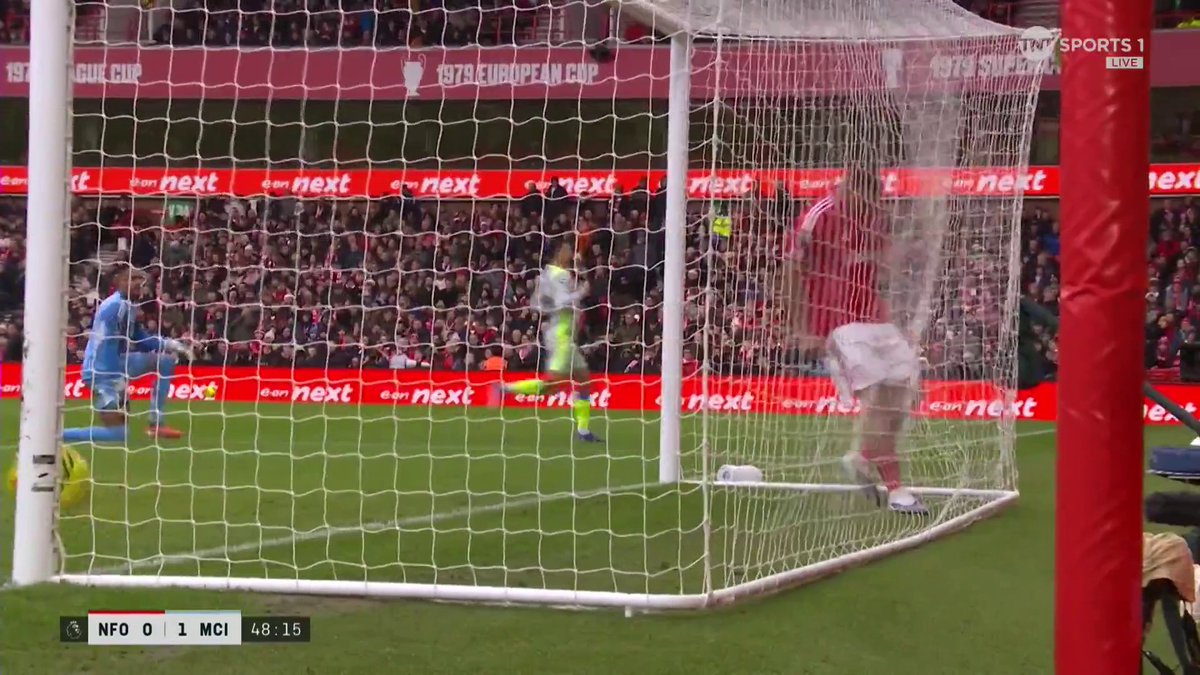 The pass and finish 🤌 Tijjani Reijnders links up with Rayan Cherki to open the scoring for Man City! TNT Sports & discovery+ UK