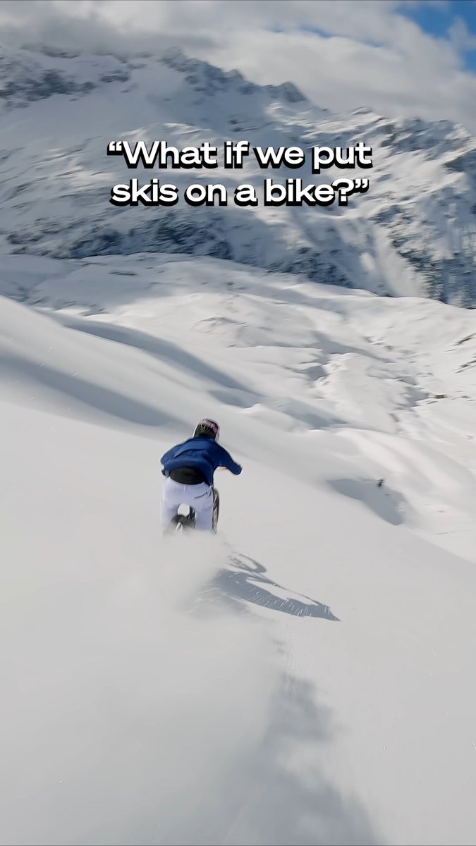 Leave it to GoPro Family member David Meierr to test 🤯 🚁 cineshot.fpv + GoPro HERO13 Black #GoPro #Ski #Skiing #MTB
