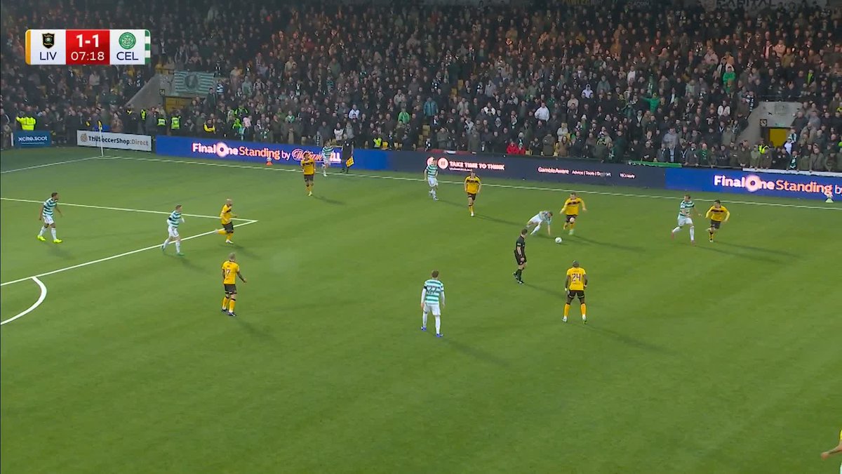🔥 WHAT A MATCH! Cristian Montaño's second put Livingston back in front before Celtic equalised again! 🤯
