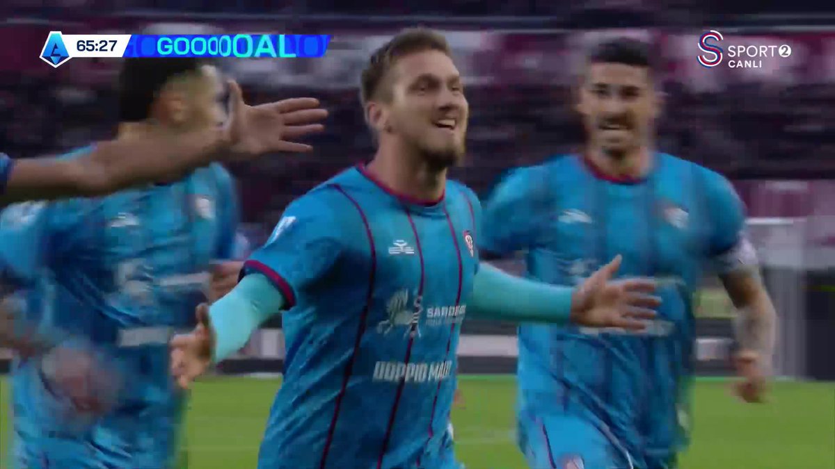 SEMİİİİİHHHH!! 😱😱🇹🇷 Semih Kılıçsoy, muhteşem çalımlarını harika bir golle süsledi ve Cagliari'yi öne geçirdi! 🔥🔥