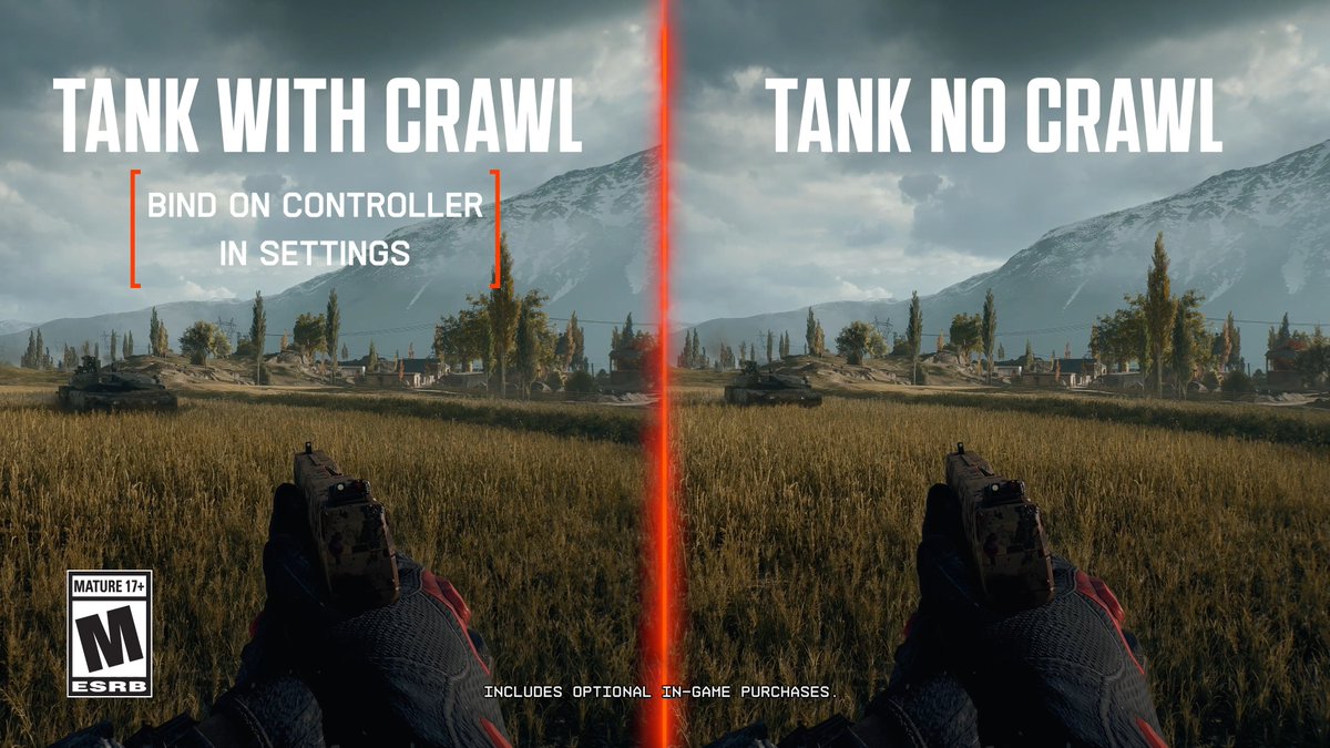 Control the fight in #Battlefield6 from the ground up 💥 Then hit your console’s ‘Ground Vehicle Driver Control Mapping’ and bind ‘Crawl’ to lock the move in.
