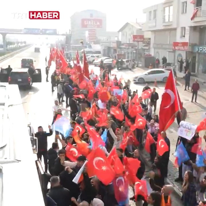 Hataylılar, Cumhurbaşkanı Erdoğan'ı büyük ilgiyle karşıladı…