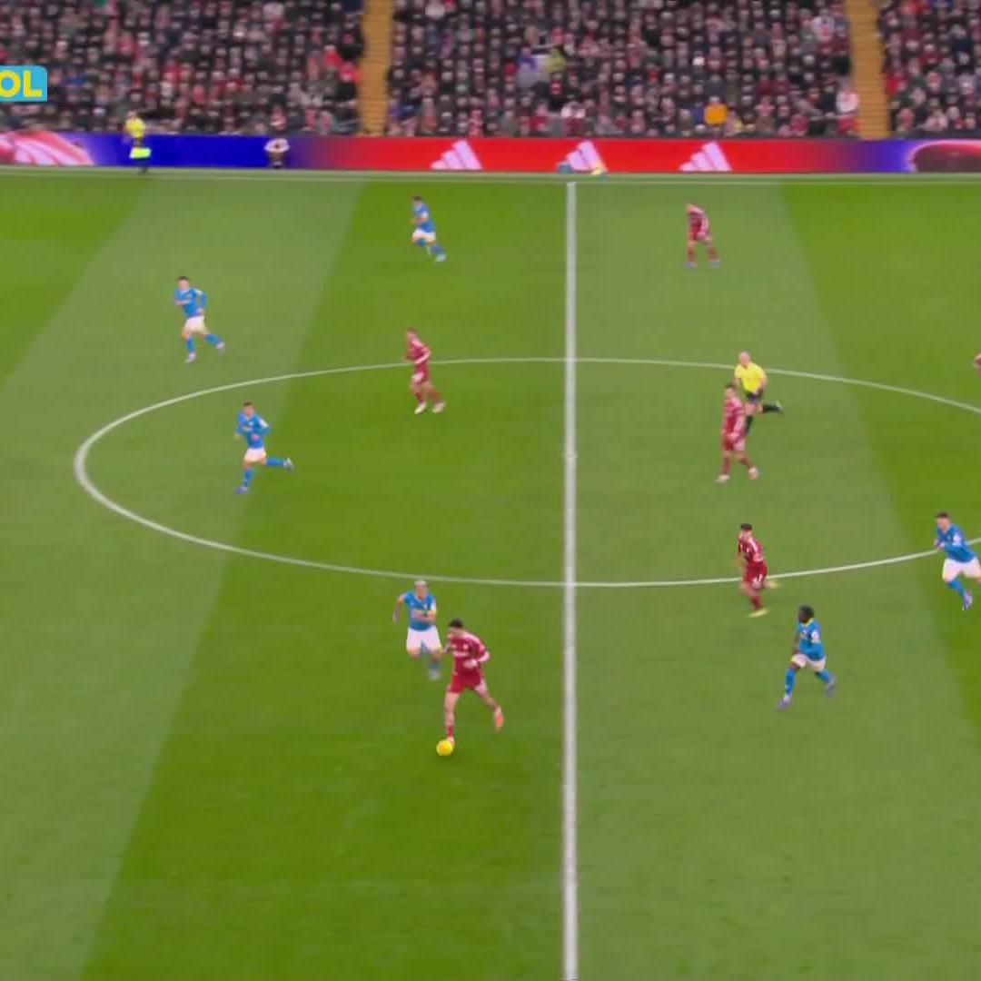 FLORIAN WIRTZ HAS SCORED A FIRST LIVERPOOL GOAL AND YOU CAN FEEL THE EMOTIONAL RELEASE THROUGH THE SCREEN 🚨