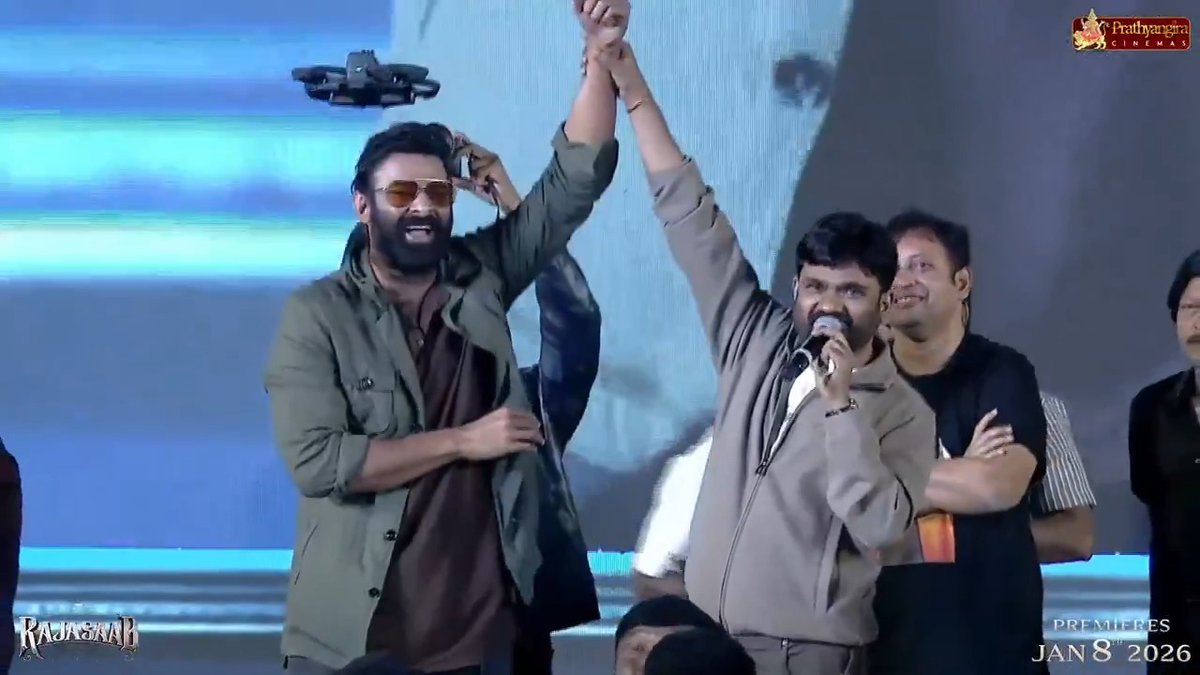 The Director's STAMP 🔥🔥🔥 #TheRajaSaab #Prabhas Director Maruthi