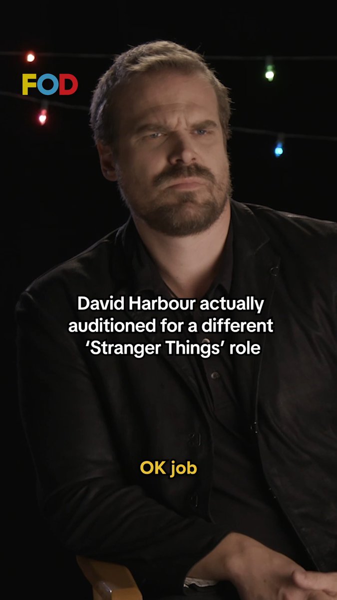 David Harbour originally auditioned for the role of 'Eleven' in Stranger Things