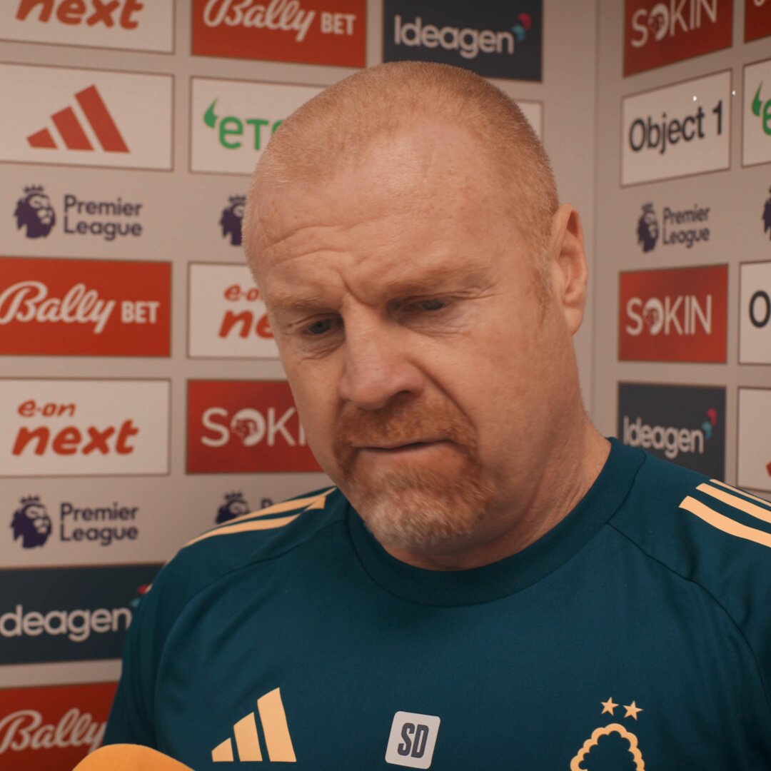 Sean Dyche's post-match reaction. 💬