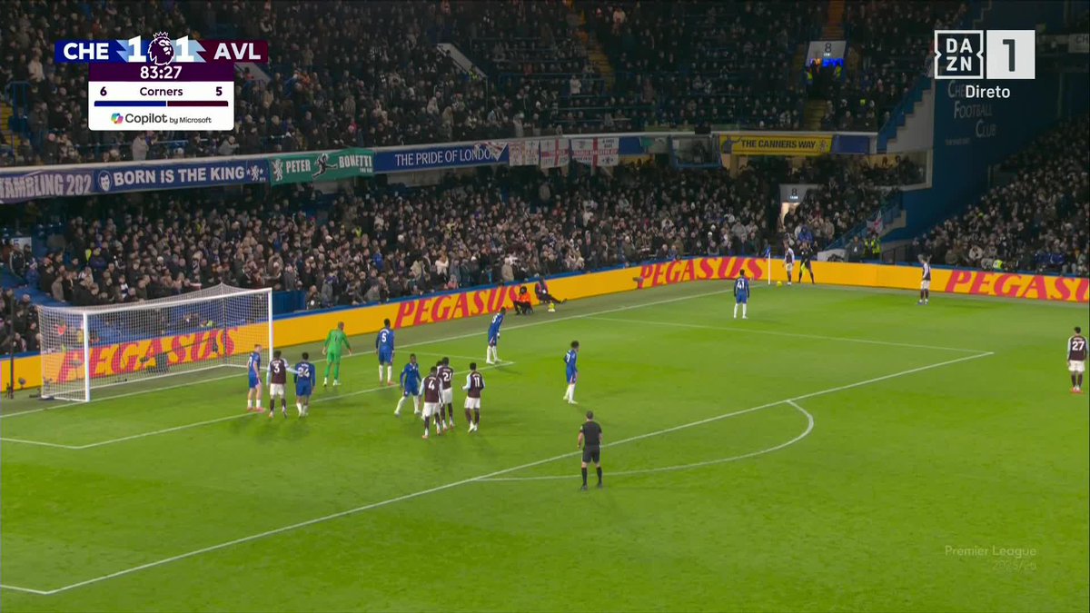 Aston Villa soma a 11ª vitória consecutiva com reviravolta em casa do Chelsea!