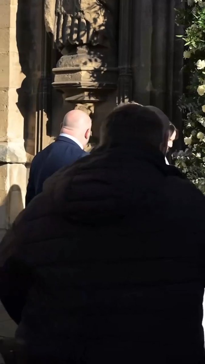 Gordon Ramsay and his model daughter Holly, 25, faced an unexpected flurry of attention from photographers as they arrived at Bath Abbey for her wedding to Olympic swimmer Adam Peaty - prompting a brief clash with security. The situation was swiftly resolved, allowing the focus to return to the joyful occasion. Congrats to the newlyweds! 🎉 #gordonramsay #wedding 📽️: Getty