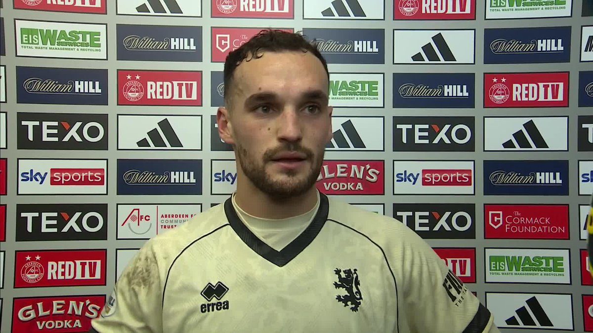 ๐ Dundee United FC's Vicko ล evelj reacts after his Player of the Match display in a 1-1 draw against Aberdeen "I think that's a fair result" ๐ฃ๏ธ ๐๐๐๐ ๐๐๐ก๐๐ ๐๐ฆ SBK | 18+ | ๐๐๐๐๐ ๐ ๐บ๐๐๐๐๐ ๐
๐๐ ๐๐๐๐ ๐๐๐๐ฆ
