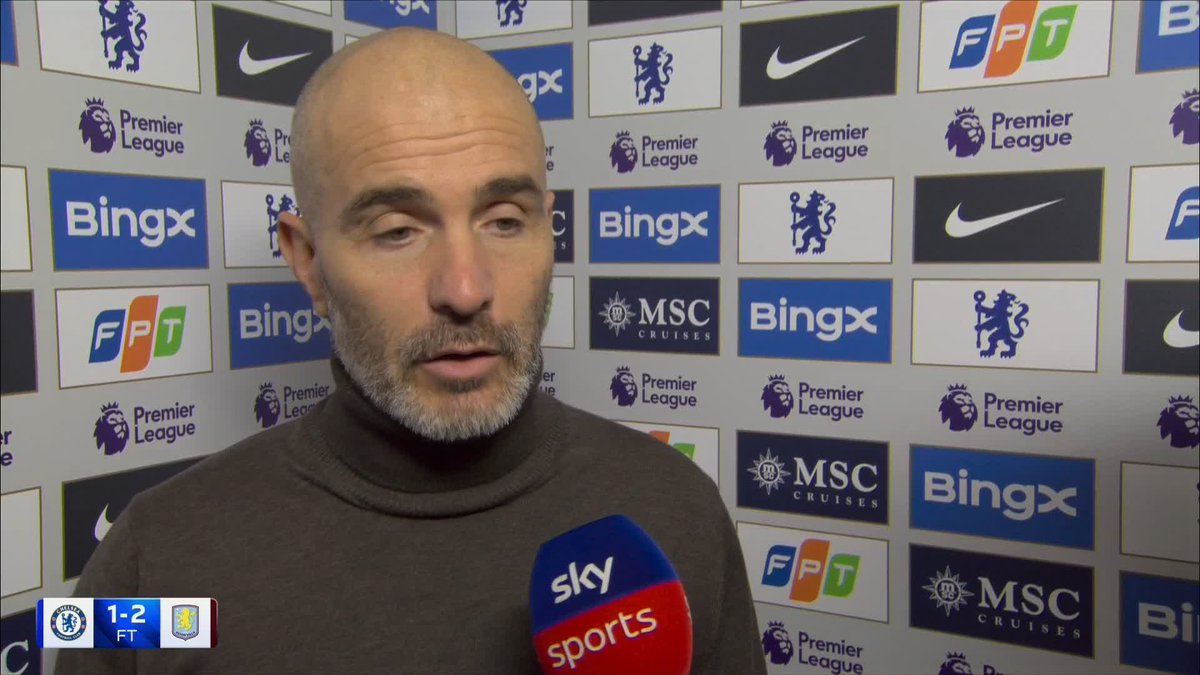 ๐ฃ๏ธ "The goal we conceded changed the dynamic" Hear from Enzo Maresca after Chelsea's defeat to Aston Villa ๐ญ