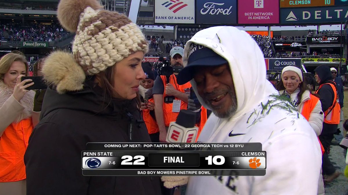 Look at what Penn State and a bowl game win means for interim head coach Terry Smith 🥹