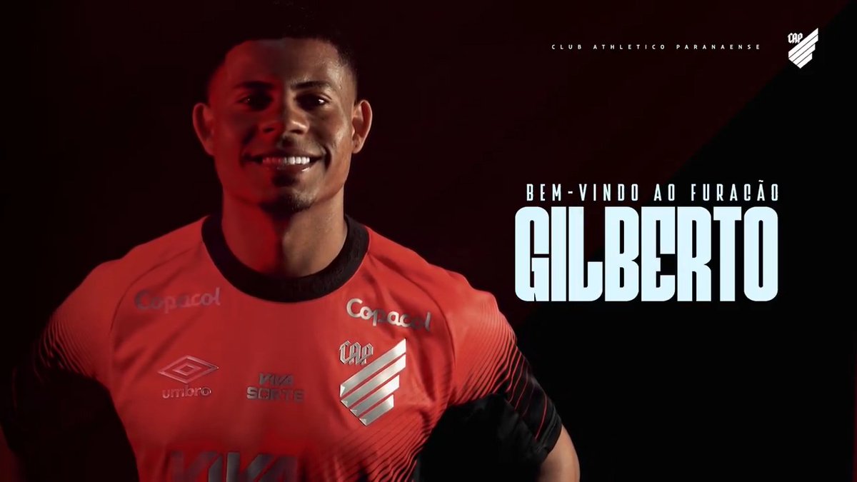 🔴⚫🌪️ Bem-vindo, Gilberto! O lateral-direito, de 20 anos, chega por empréstimo do Palmeiras e reforça o Furacão. O primeiro desafio de Gilberto com o manto rubro-negro será no Paranaense 2026. ➡️