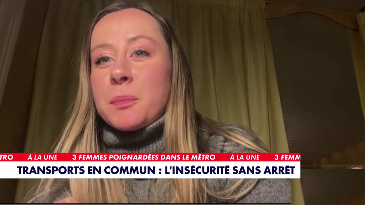Alice Cordier; directrice du collectif Némésis, sur l'insécurité dans les transports en commun français : «Nous sommes traités comme des parias du féminisme parce que nous avons le malheur de dénoncer les causes et pas uniquement les conséquences»