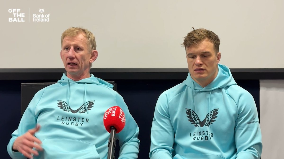 🗣️ "Nobody is going to give us anything are they?" 🗣️ "Connacht will be just as motivated... huge amount of Leinster guys involved" Leinster head coach, Leo Cullen, talks about the challenges of rotation in the squad and former Leinster players spreading across the provinces. #Rugby on Off The Ball with Bank of Ireland | #NeverStopCompeting