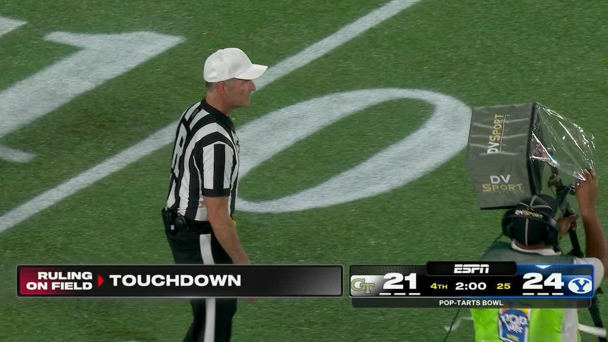 BYU TAKES THE LEAD WITH TWO MINUTES LEFT 😱 Watch the conclusion of the Pop-Tarts Bowl on ABC and the ESPN App