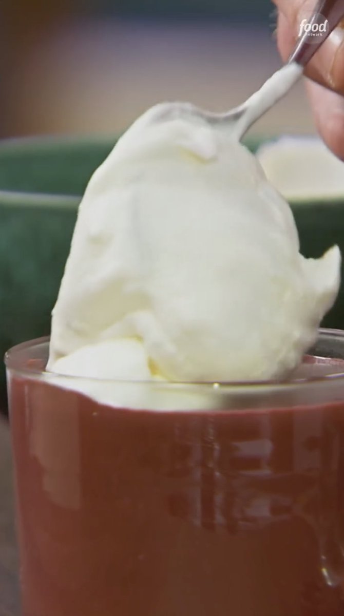 Red Velvet Hot Chocolate is even more cozy and delicious when you top it with marshmallow whipped cream 😋🥰 Get Bobby Flay's recipe: