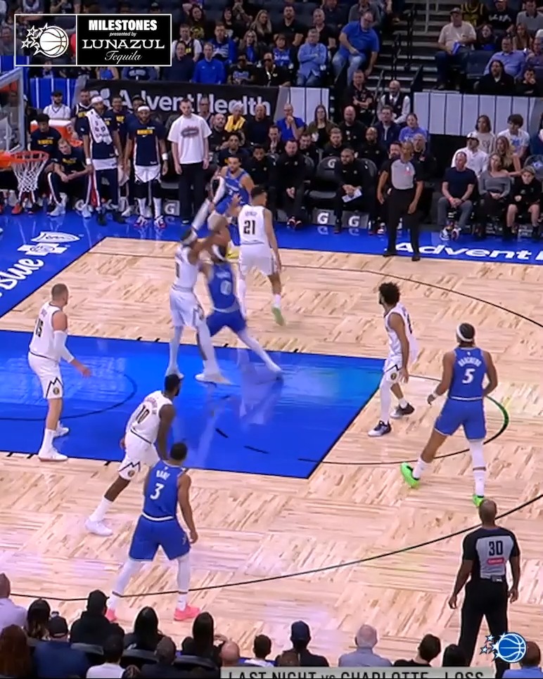 Anthony Black highlights vs. DEN: 38 PTS* 6 REB 5 AST 14-24 FG 7-11 3P 30 MIN *marks a career-high