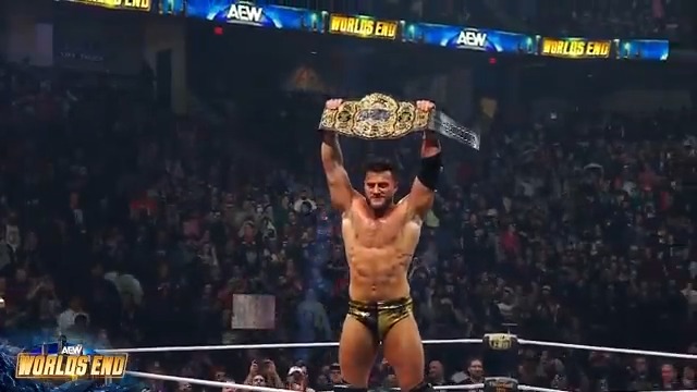 At the same event he lost the AEW World Championship in 2023, he wins it back in 2025! Watch #AEWWorldsEnd on HBO Max PPV