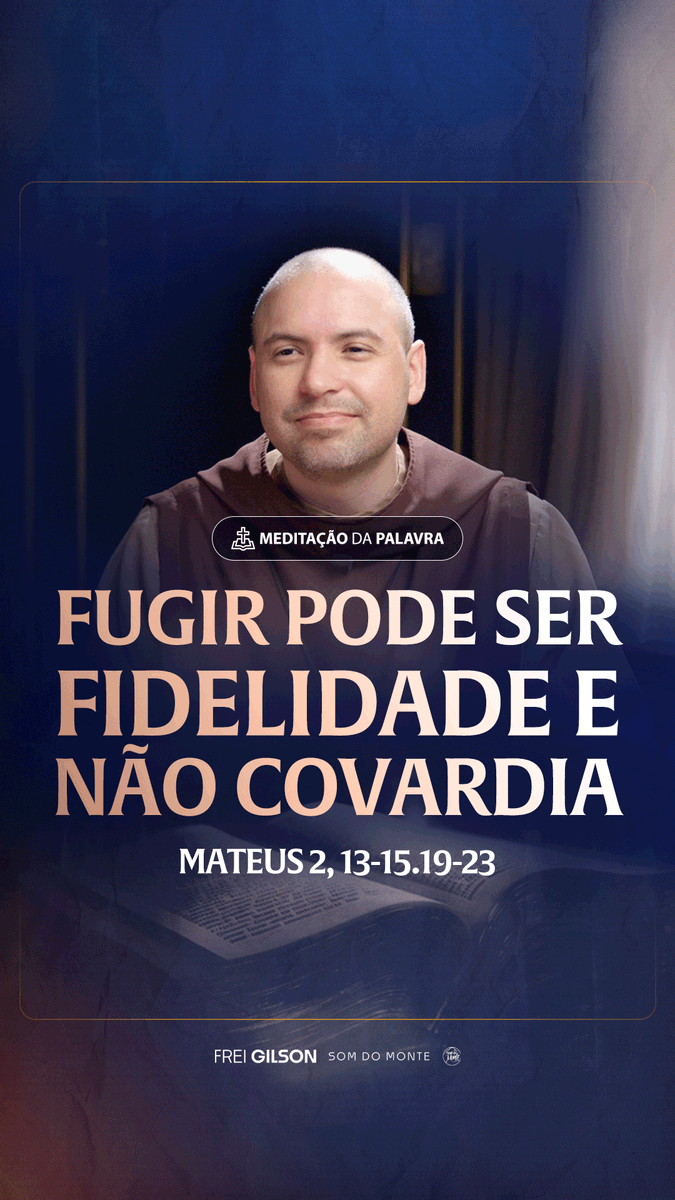 Fugir pode ser fidelidade e não covardia | (Mateus 2, 13-15.19-23) #2573 | Meditação da Palavra Passagens Complementares: Provérbios 22,3 I Coríntios 10,13