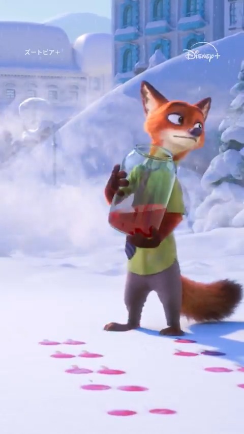 「ウェザー・ウォール」があるから 砂漠と雪国が隣り合わせに👀ˎˊ˗ 📣『ズートピア＋』第1話 ディズニープラス公式YouTube 期間限定無料配信中💫 ▶️ 『#ズートピア２』映画館で大ヒット上映中🎬 『#ズートピア』と『ズートピア＋』（全6話）は #ディズニープラス で配信中📺