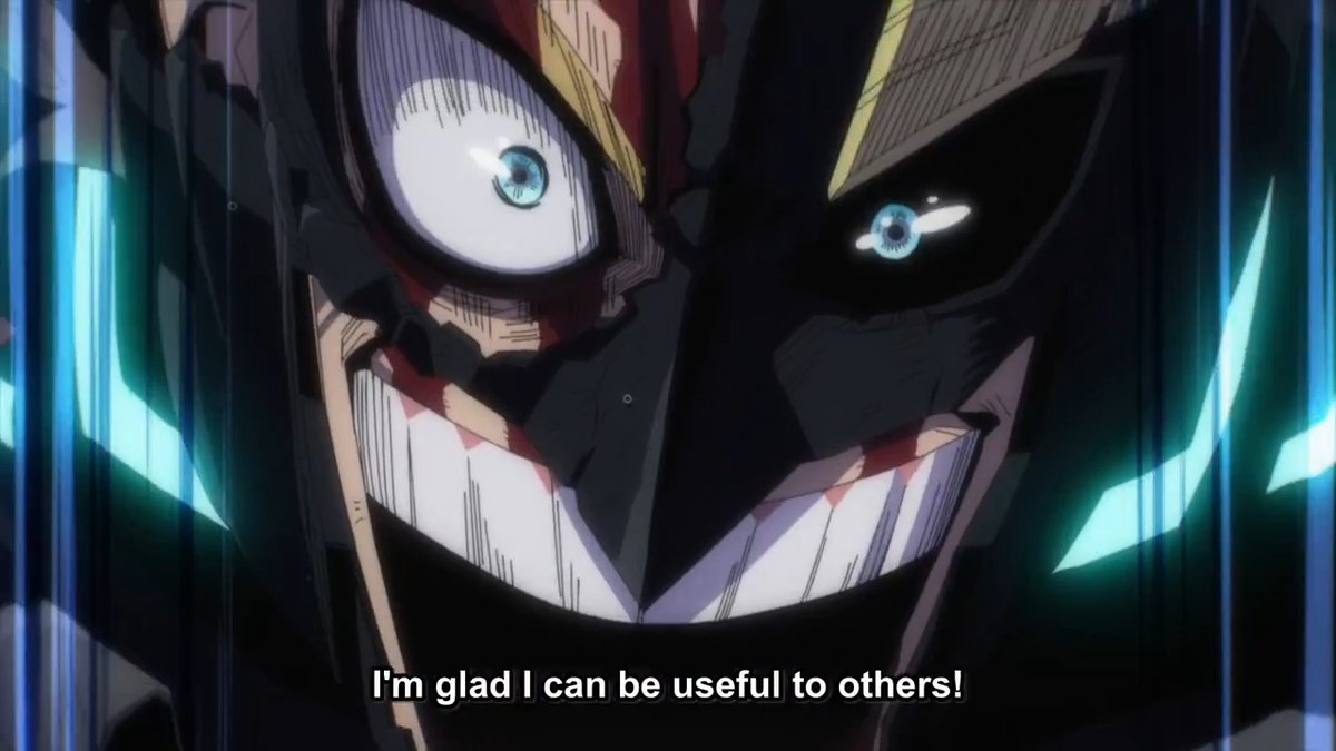 love this maniacal laugh of all might 😹