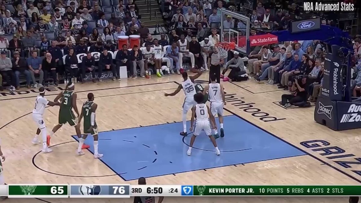 You’ll never guess who had a Team High +23 for Memphis in their Win vs the Bucks the other night… It was CHRISTIAN KOLOKO. 4 pts | 3 Reb | 3 stls | 1 blk | +23 He played 28 MINUTES in just his 3rd game with Memphis. He never once hit 20 min. in 39 games w/ LAL.