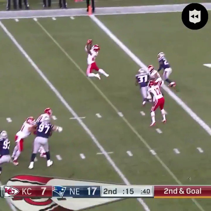 In 2017, Kareem Hunt walked into Gillette Stadium against the defending champs and produced 246 yards from scrimmage and 3 Touchdowns IN HIS NFL DEBUT.