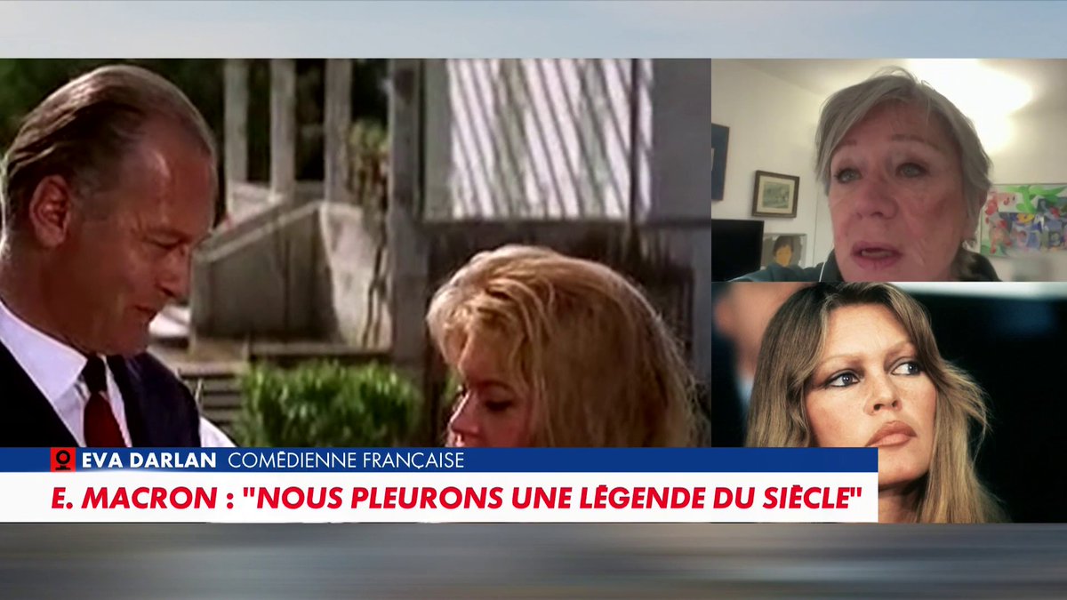 Eva Darlan, comédienne française, réagit à la mort de l’icône mondiale Brigitte Bardot : «Si Johnny Hallyday a eu des obsèques nationales, elle devrait avoir des obsèques internationales», dans #MidiNewsWE