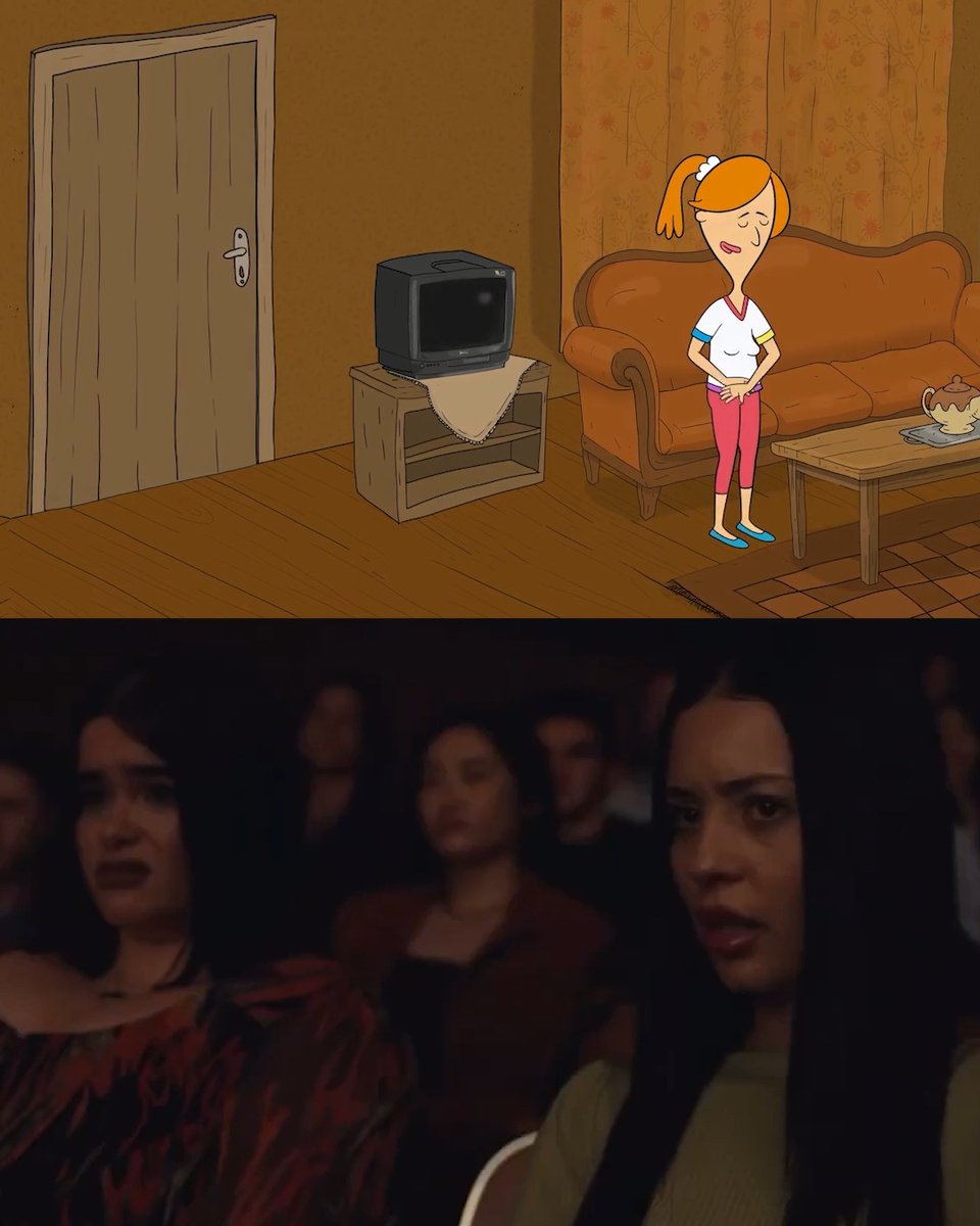Hayat, Feride'nin oynadığı ve Maddy'nin izlediği bir sahnedir.