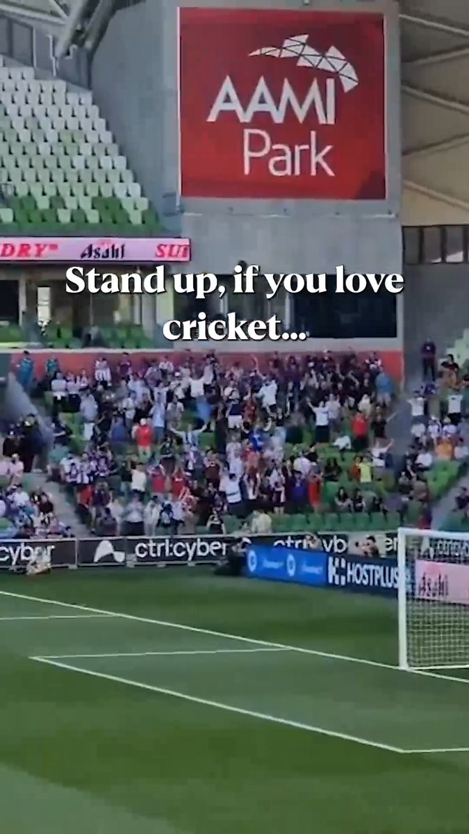 With the fourth Ashes Test over early, The Barmy Army decided to lend their support to Perth Glory against Melbourne City FC 😅👏 (via @perthgloryfc)